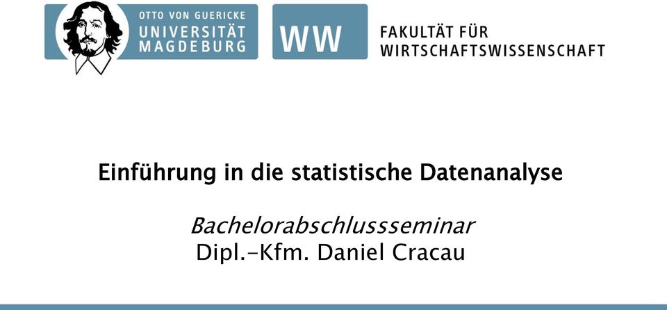 Datenanalyse