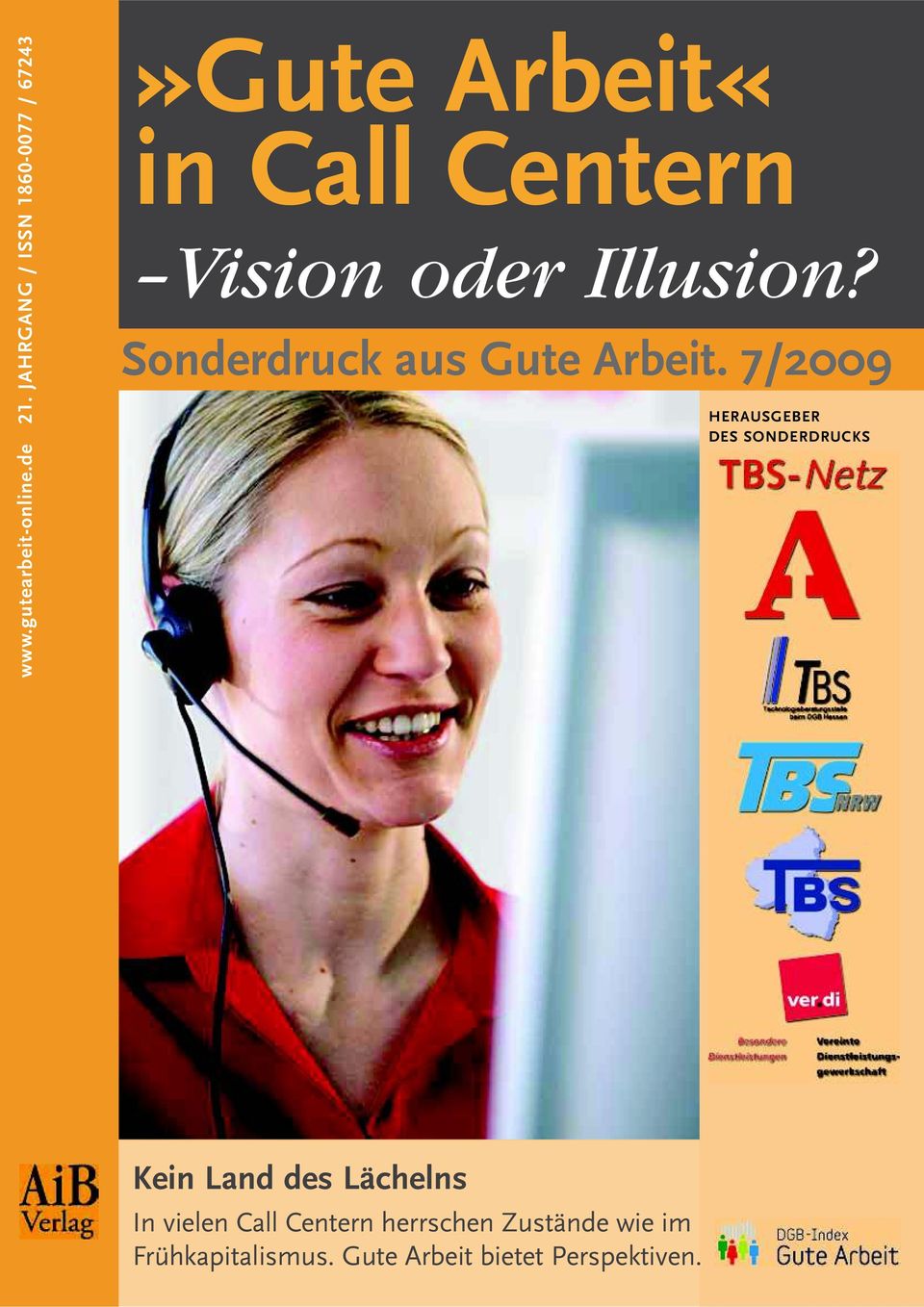 Illusion? Sonderdruck aus Gute Arbeit.