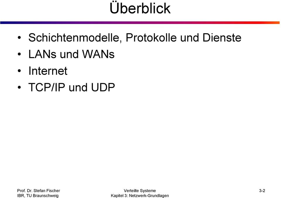 Protokolle und Dienste