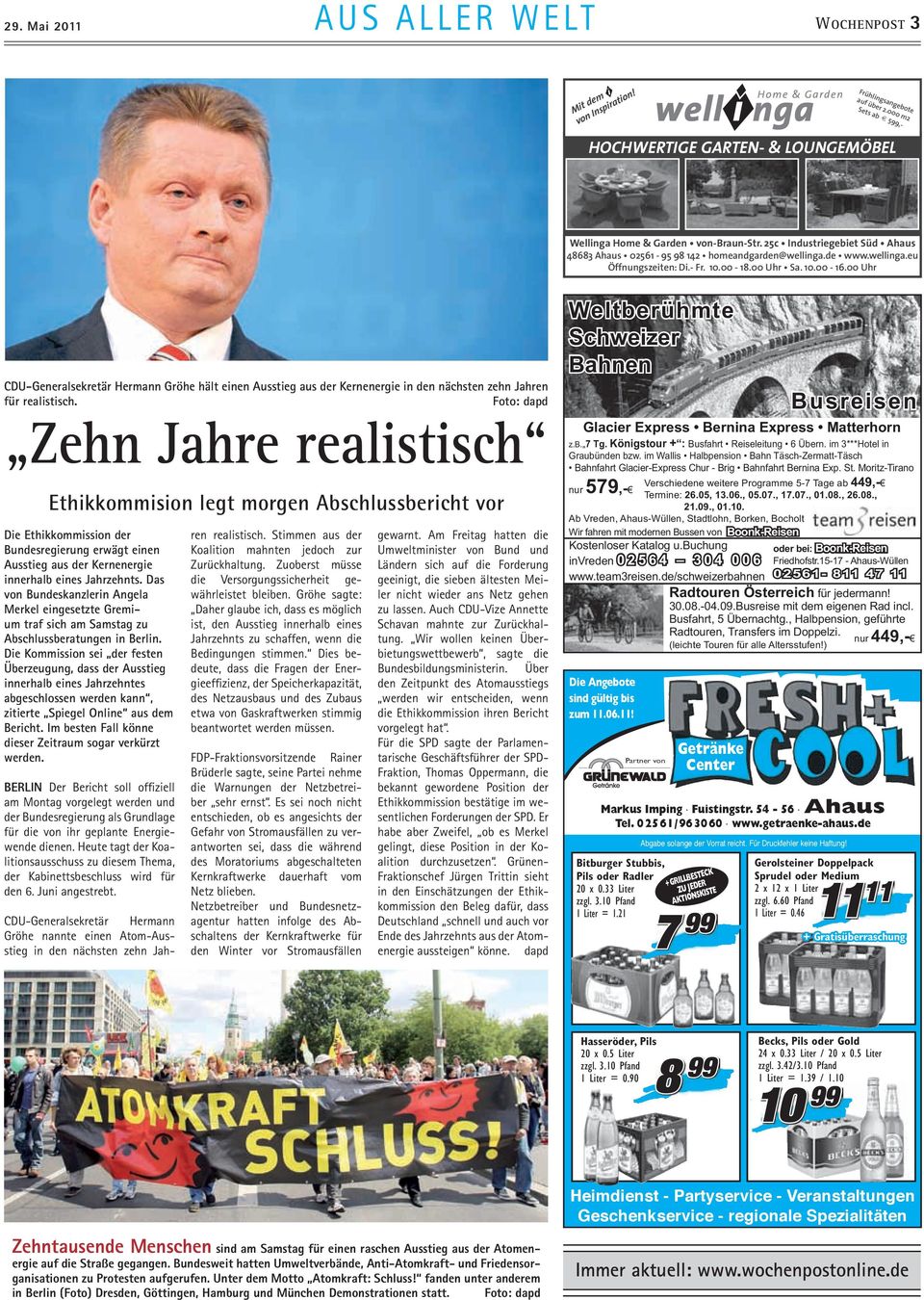 Das von Bundeskanzlerin Angela Merkel eingesetzte Gremium traf sich am Samstag zu Abschlussberatungen in Berlin.