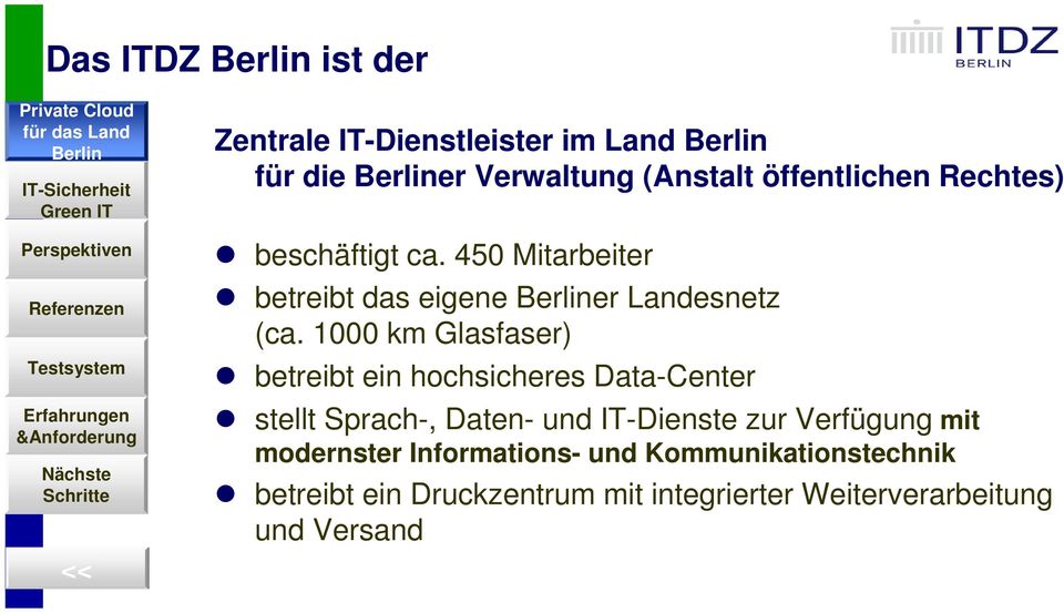 1000 km Glasfaser) betreibt ein hochsicheres Data-Center stellt Sprach-, Daten- und IT-Dienste zur