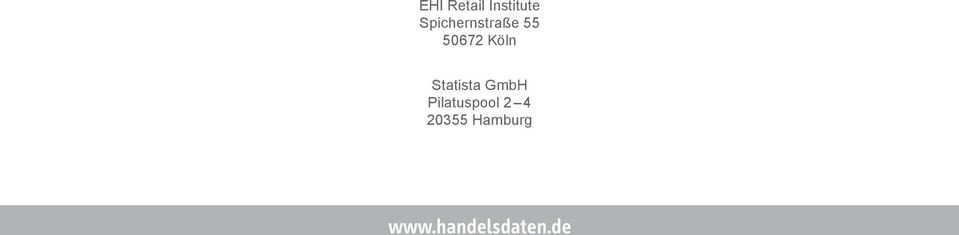 Statista GmbH Pilatuspool 2