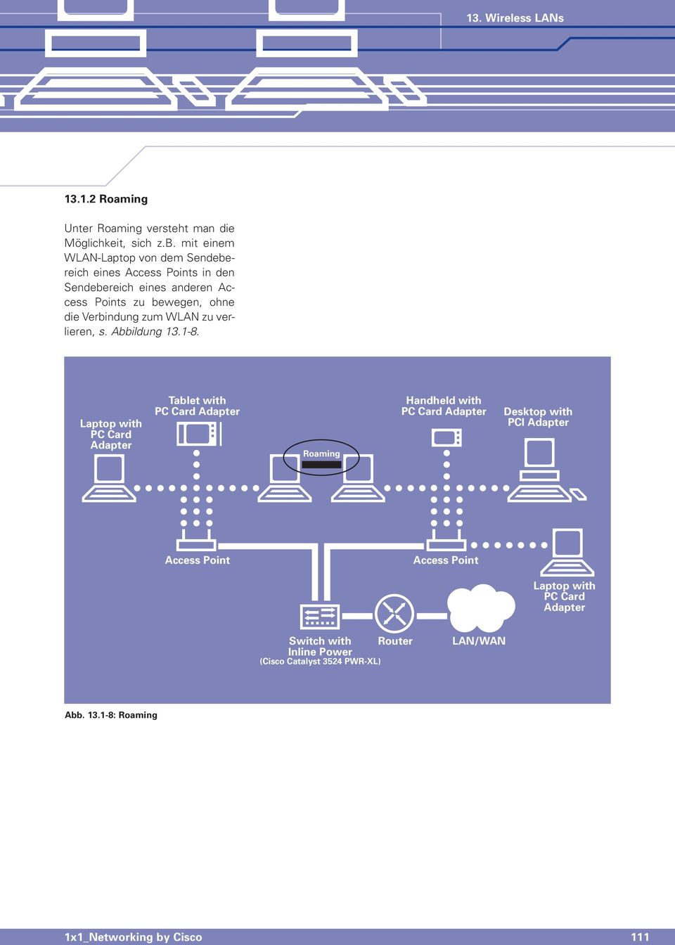 Verbindung zum WLAN zu verlieren, s. Abbildung 13.1-8.