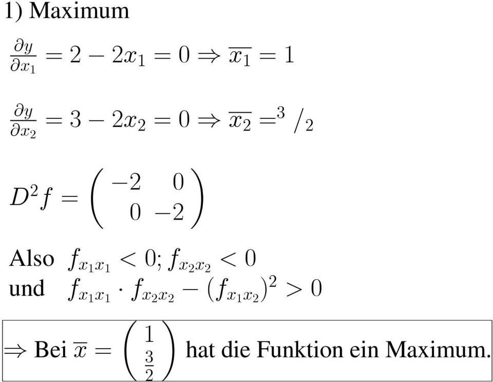 x < und f x x f x x (f x x ) > )