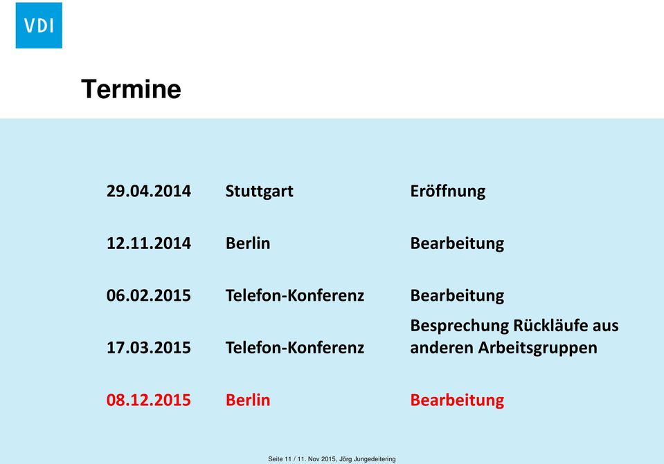 2015 Telefon-Konferenz Bearbeitung 17.03.