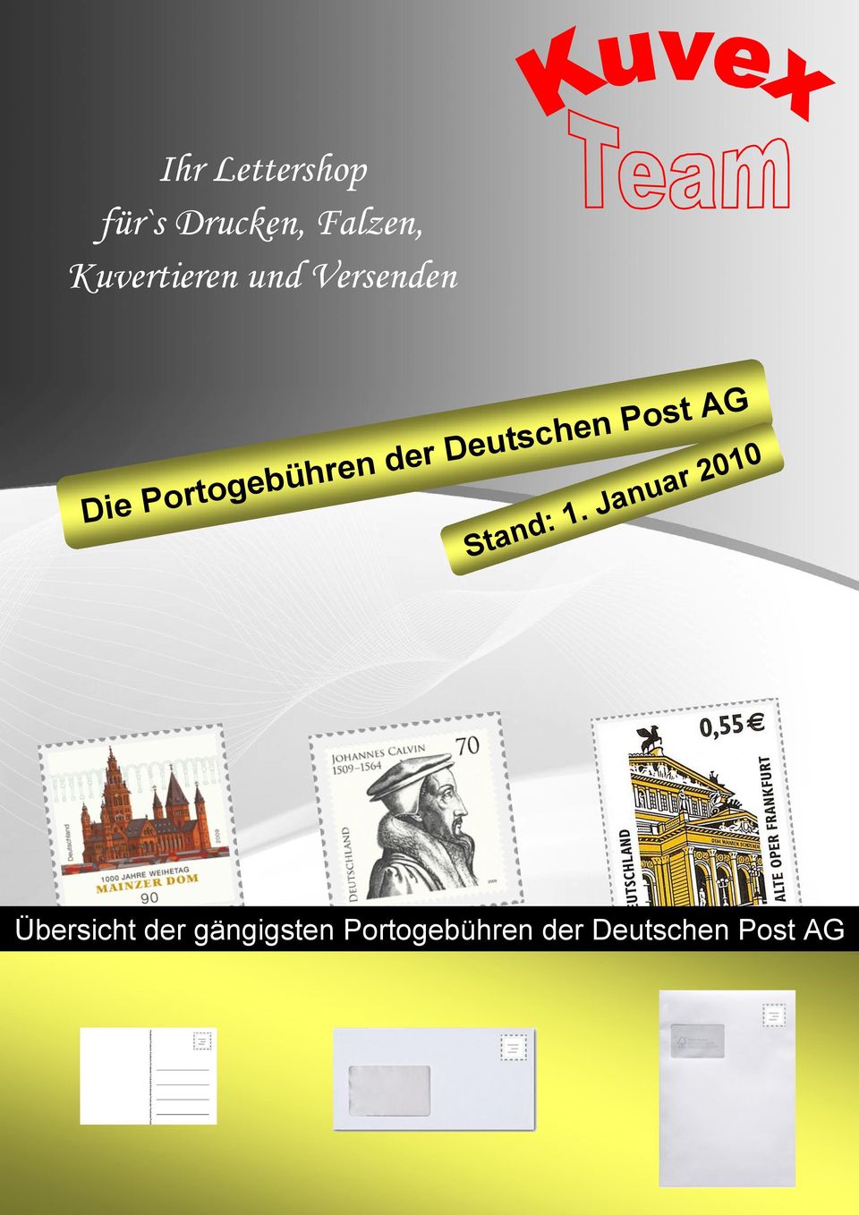 PortogebÄhren der Deutschen Post AG