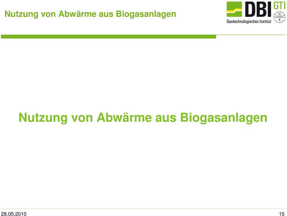 Biogasanlagen 28.05.