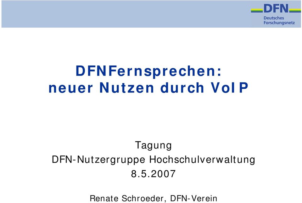 DFN-Nutzergruppe