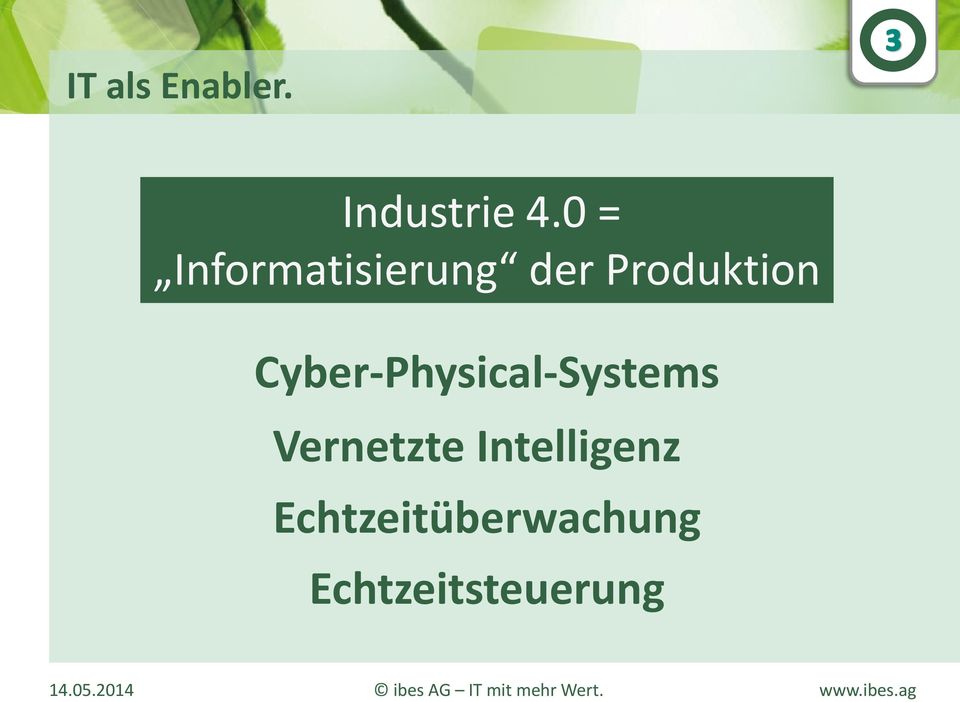 Cyber-Physical-Systems Vernetzte