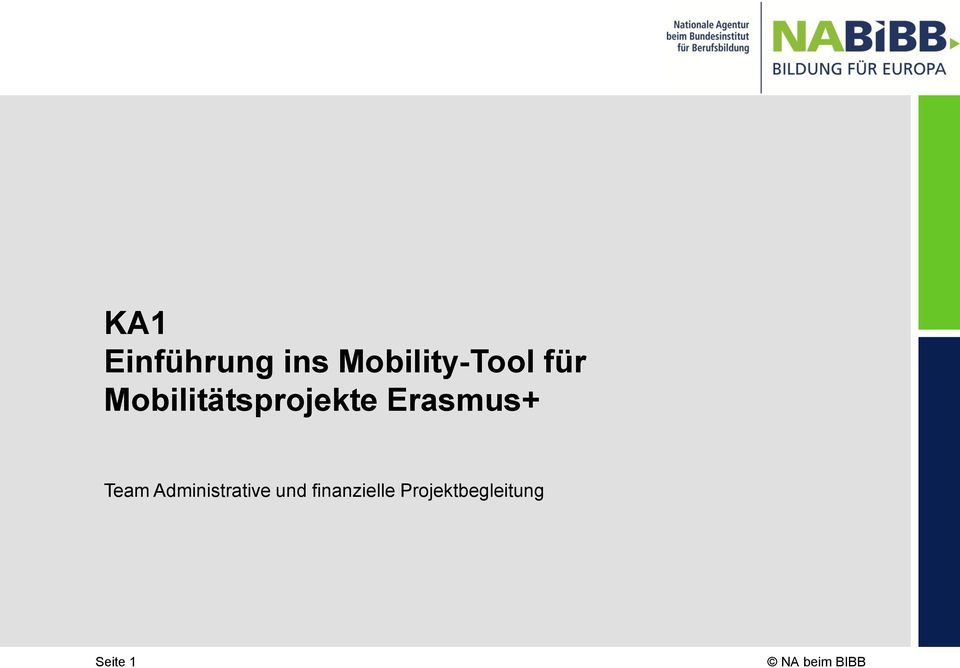 Mobilitätsprojekte Erasmus+