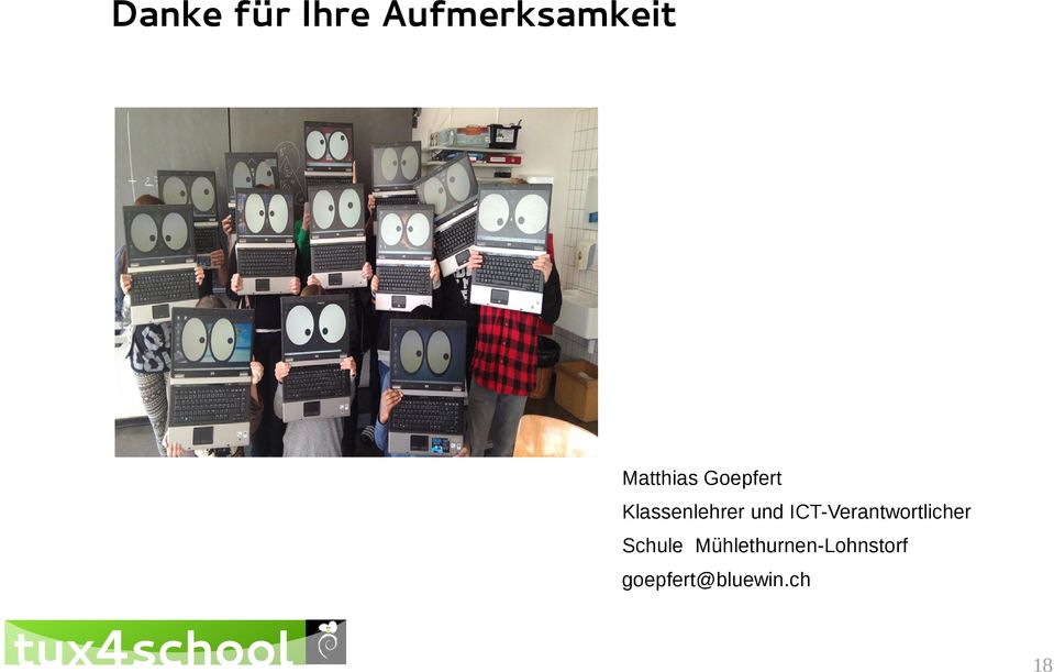 und ICT-Verantwortlicher Schule