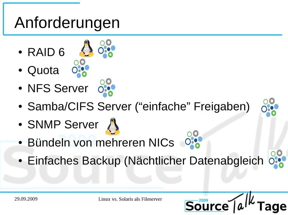 SNMP Server Bündeln von mehreren NICs