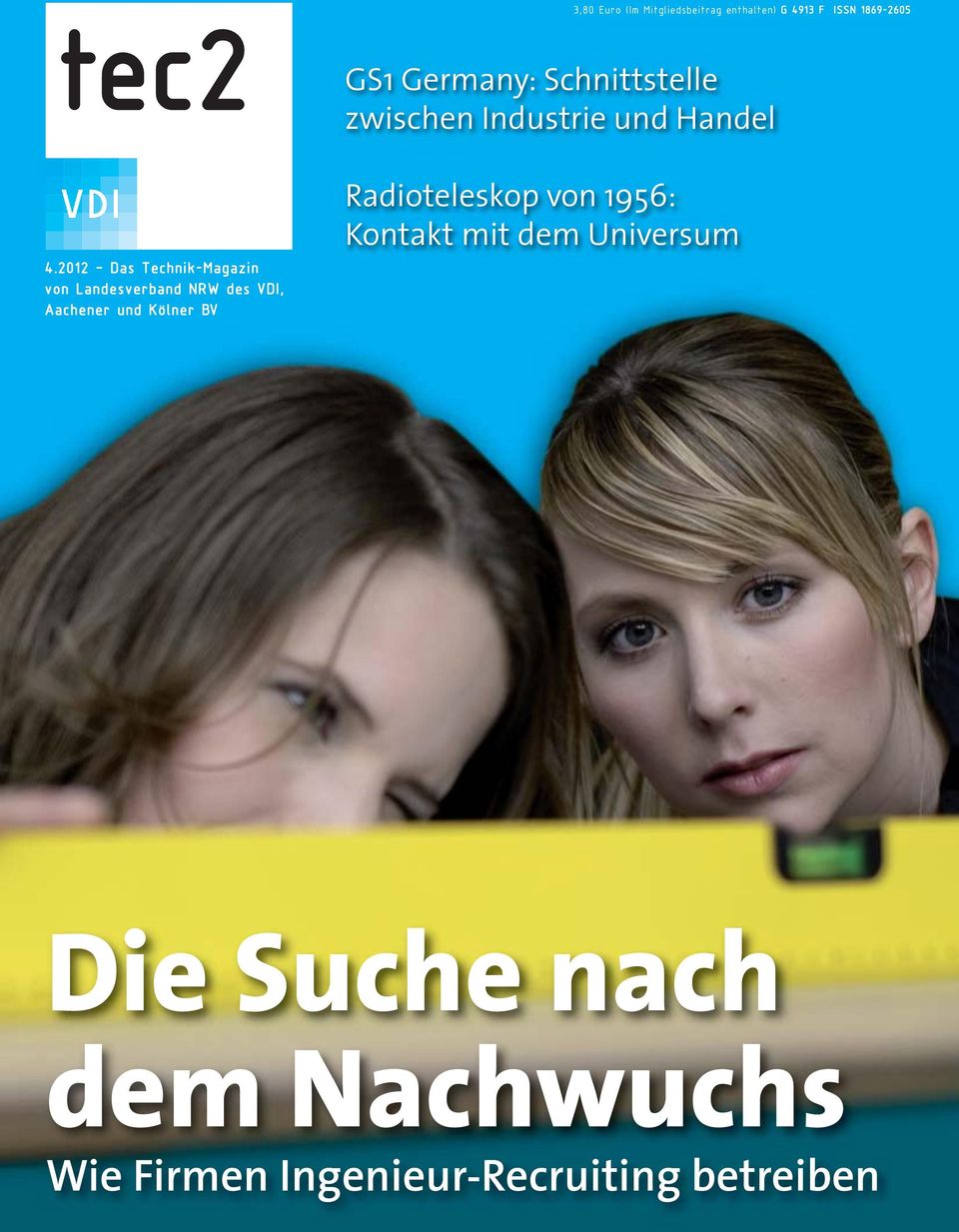 2012 Das Technik-Magazin von Landesverband NRW des VDI, er und Kölner BV