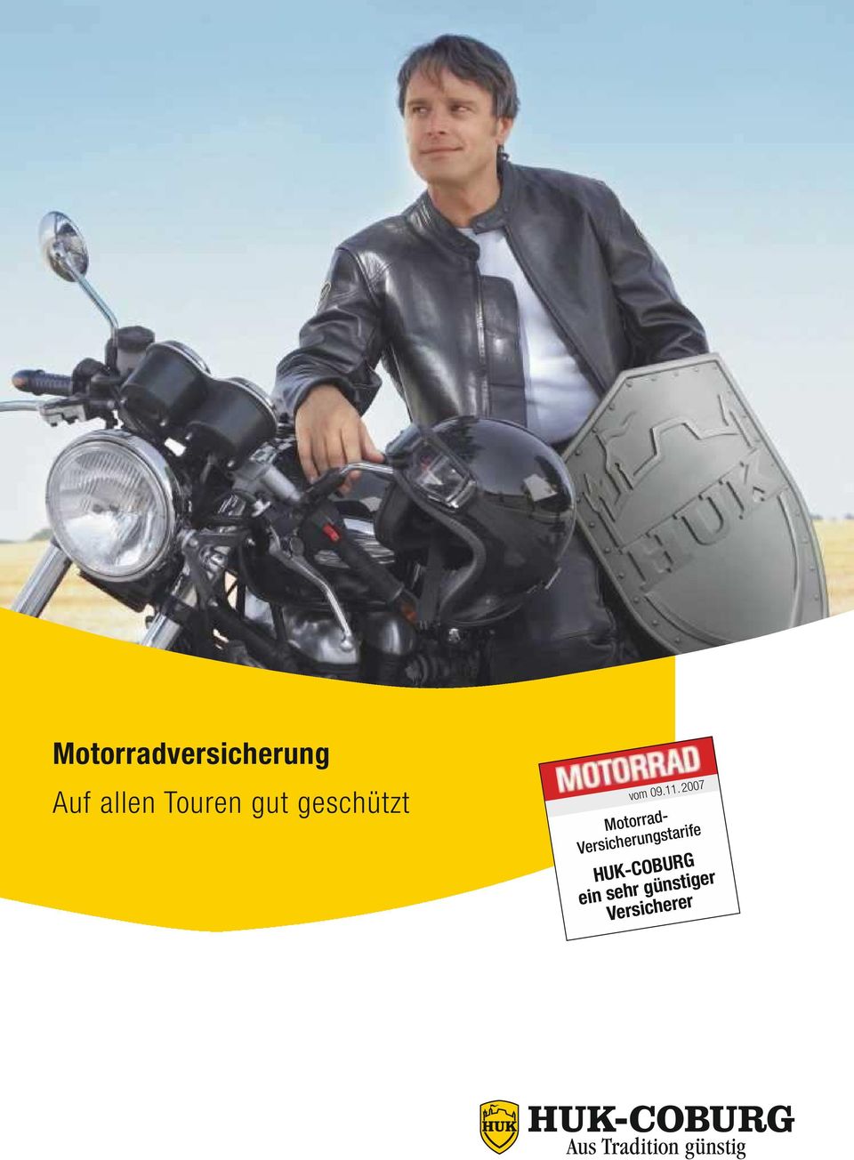 2007 Motorrad- Versicherungstarife