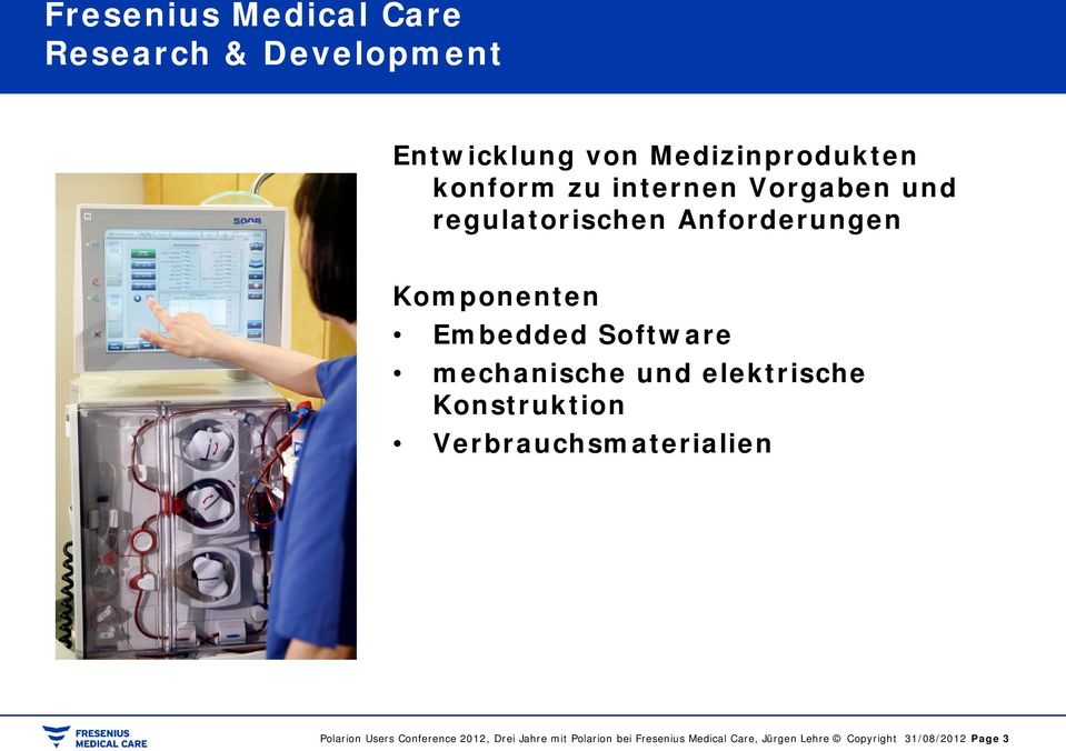 mechanische und elektrische Konstruktion Verbrauchsmaterialien Polarion Users Conference