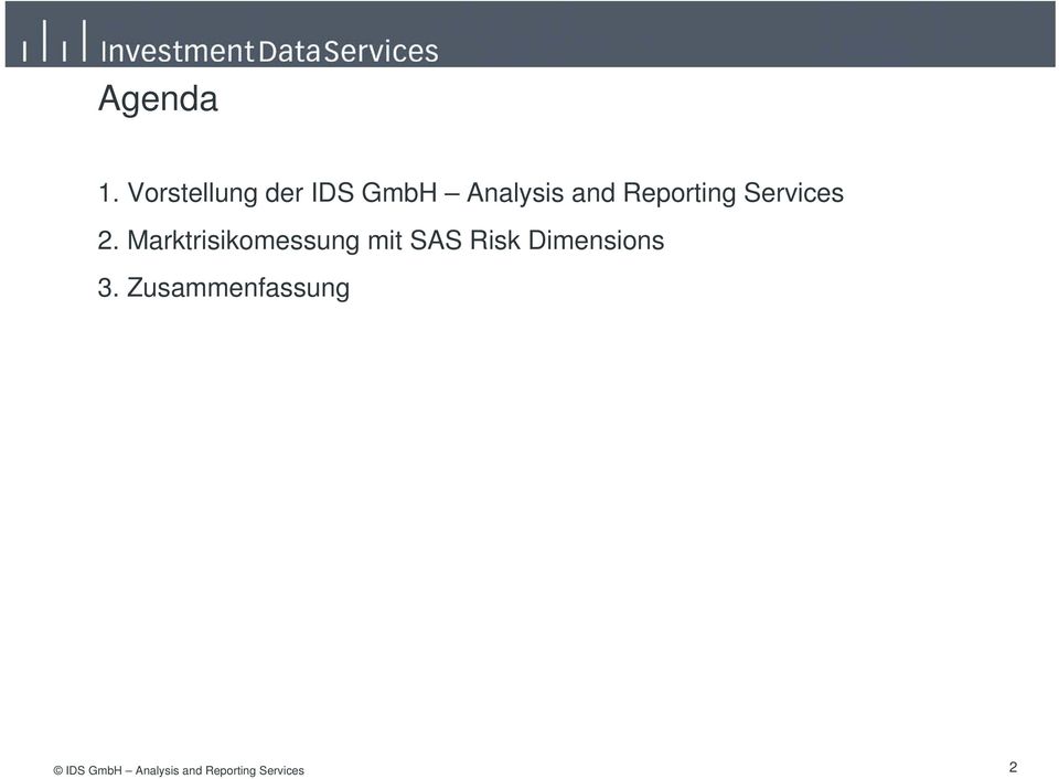 and Reporting Services 2.