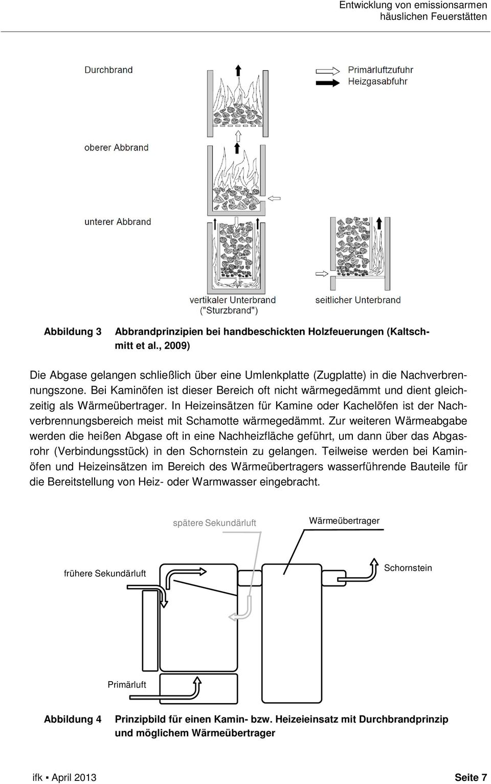 Bei Kaminöfen ist dieser Bereich oft nicht wärmegedämmt und dient gleichzeitig als Wärmeübertrager.