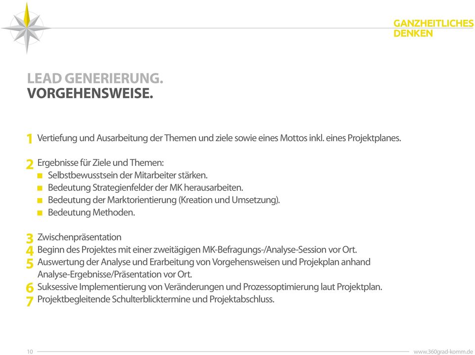 Bedeutung der Marktorientierung (Kreation und Umsetzung). Bedeutung Methoden.