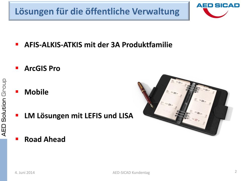 3A Produktfamilie ArcGIS Pro Mobile