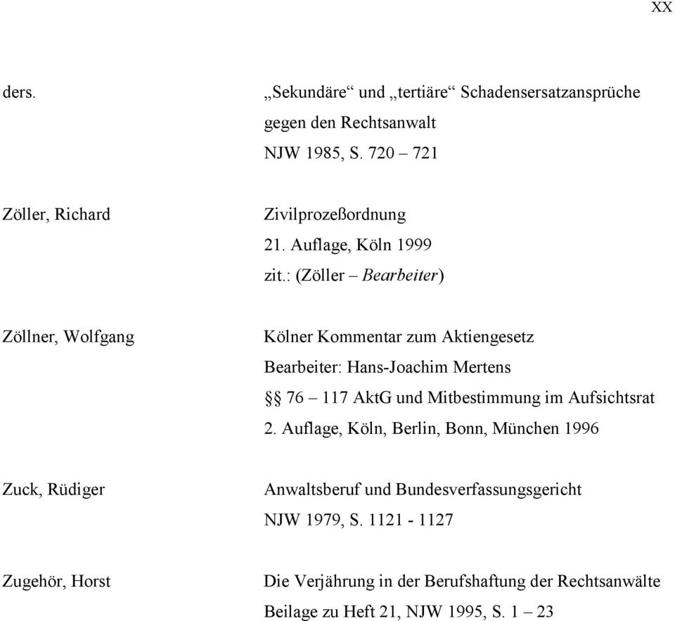 : (Zöller Bearbeiter) Zöllner, Wolfgang Kölner Kommentar zum Aktiengesetz Bearbeiter: Hans-Joachim Mertens 76 117 AktG und Mitbestimmung
