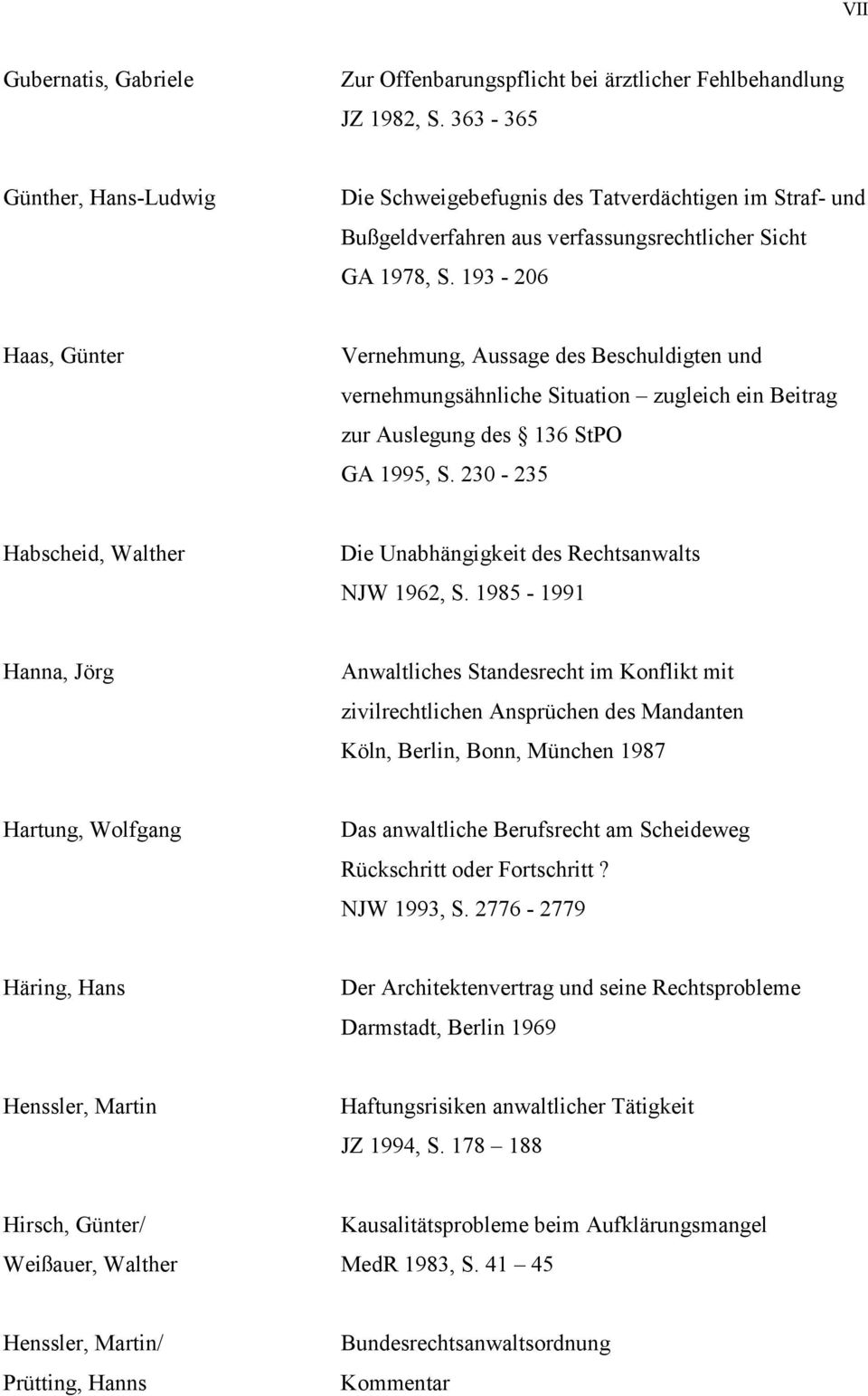 193-206 Haas, Günter Vernehmung, Aussage des Beschuldigten und vernehmungsähnliche Situation zugleich ein Beitrag zur Auslegung des 136 StPO GA 1995, S.