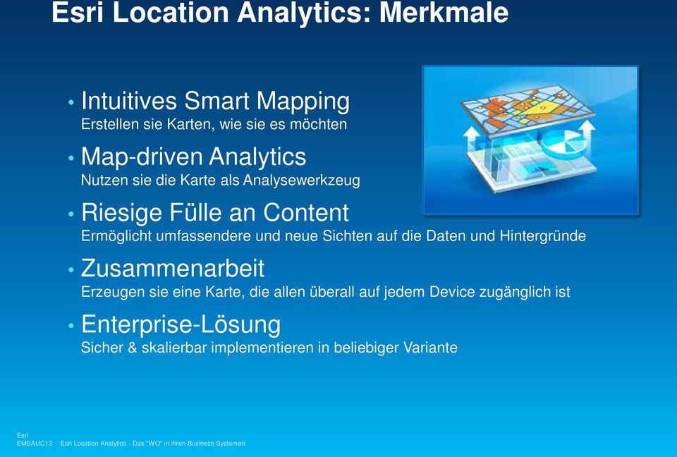 Daten und Hintergründe Zusammenarbeit Erzeugen sie eine Karte, die allen überall auf jedem Device zugänglich ist