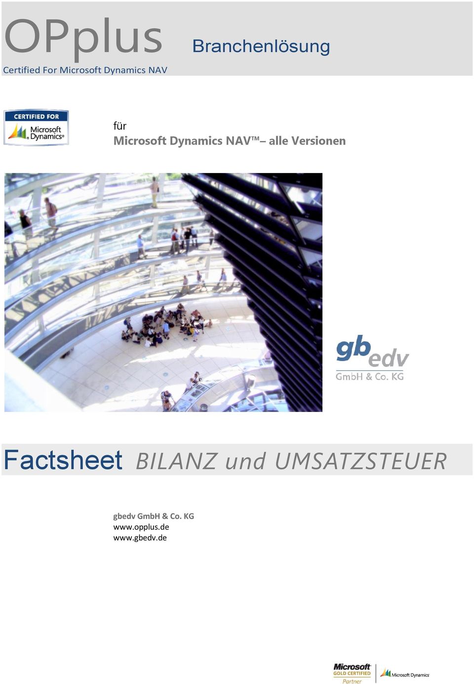 Versionen Factsheet BILANZ und UMSATZSTEUER