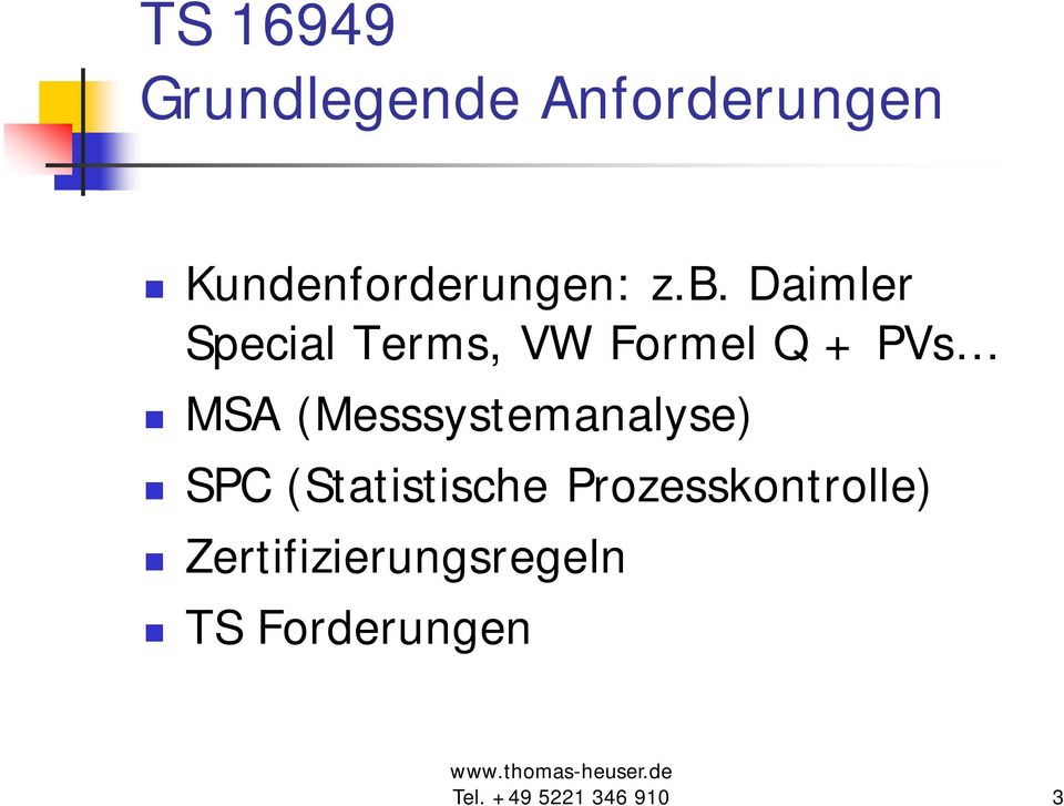 (Messsystemanalyse) SPC (Statistische