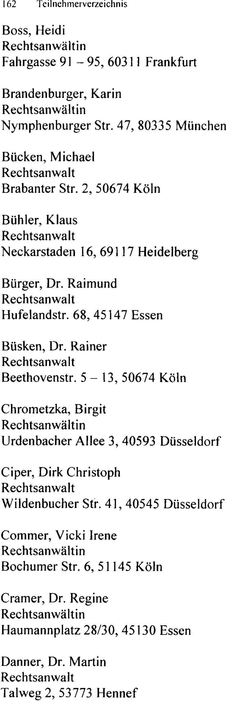 68, 45147 Essen Büsken, Dr. Rainer Beethovenstr.