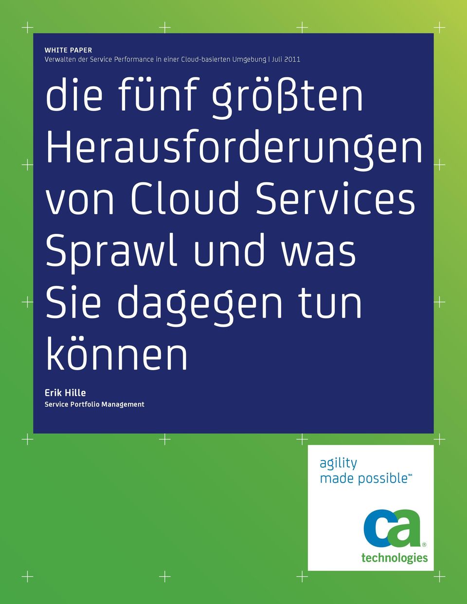 Herausforderungen von Cloud Services Sprawl und was Sie