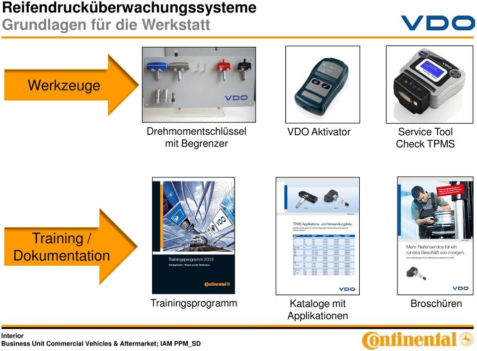 VDO Aktivator Service Tool Check TPMS Training /