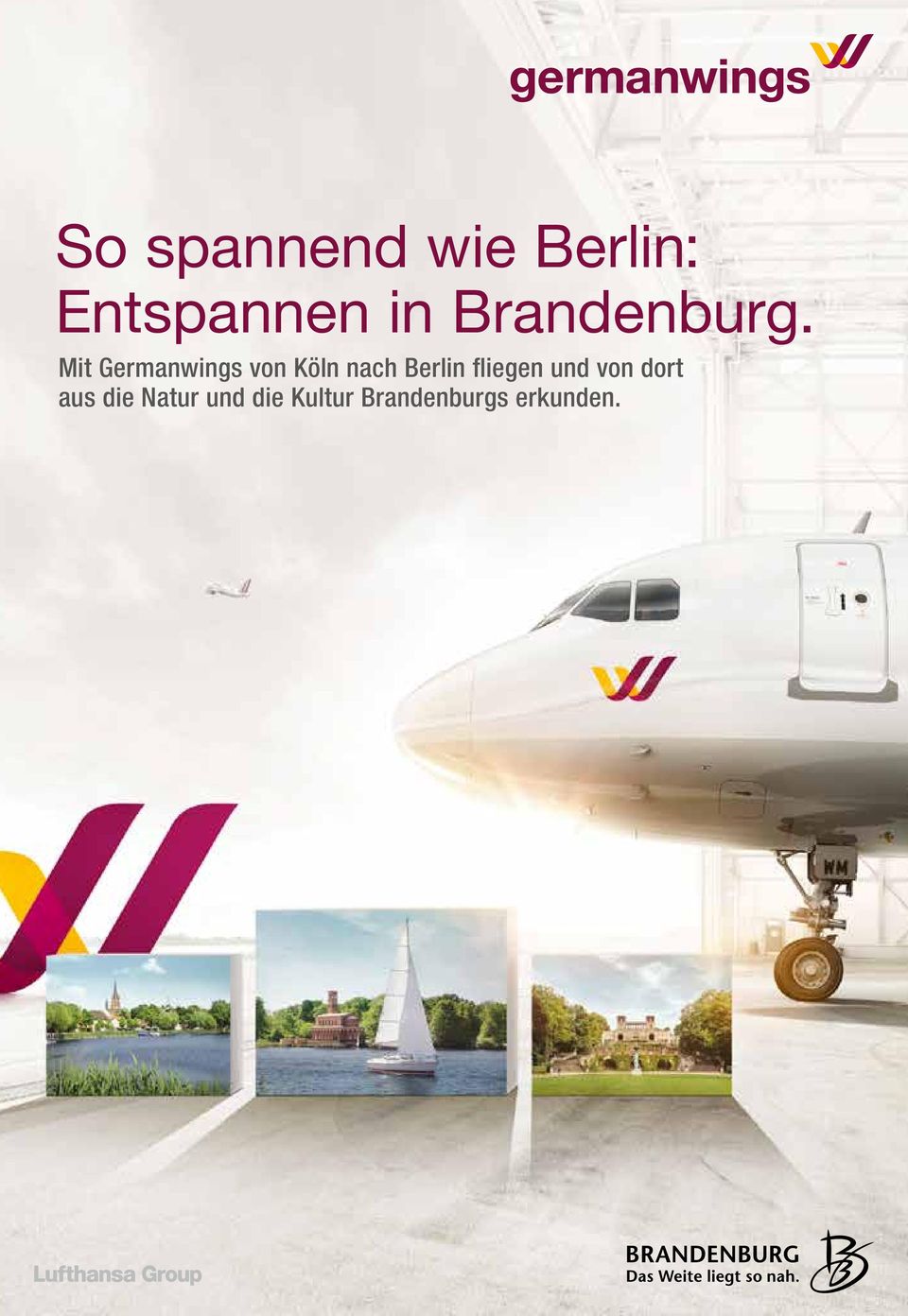 Mit Germanwings von Köln nach Berlin