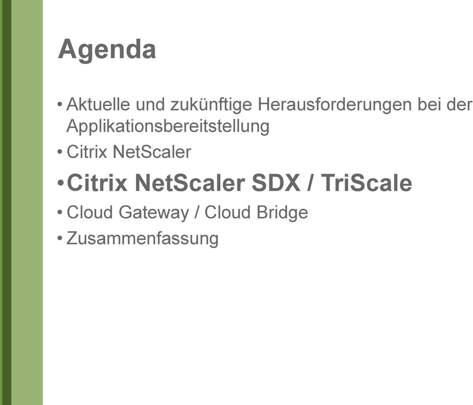 Applikationsbereitstellung Citrix NetScaler