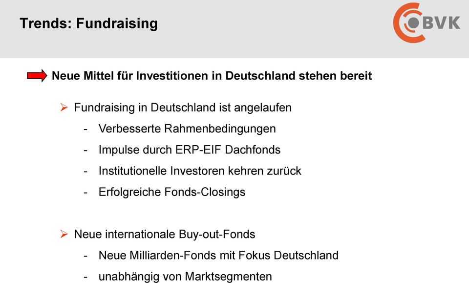 Dachfonds - Institutionelle Investoren kehren zurück - Erfolgreiche Fonds-Closings Neue