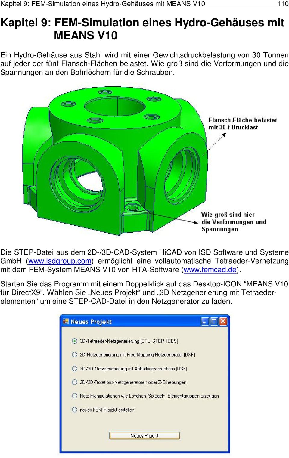 Die STEP-Datei aus dem 2D-/3D-CAD-System HiCAD von ISD Software und Systeme GmbH (www.isdgroup.