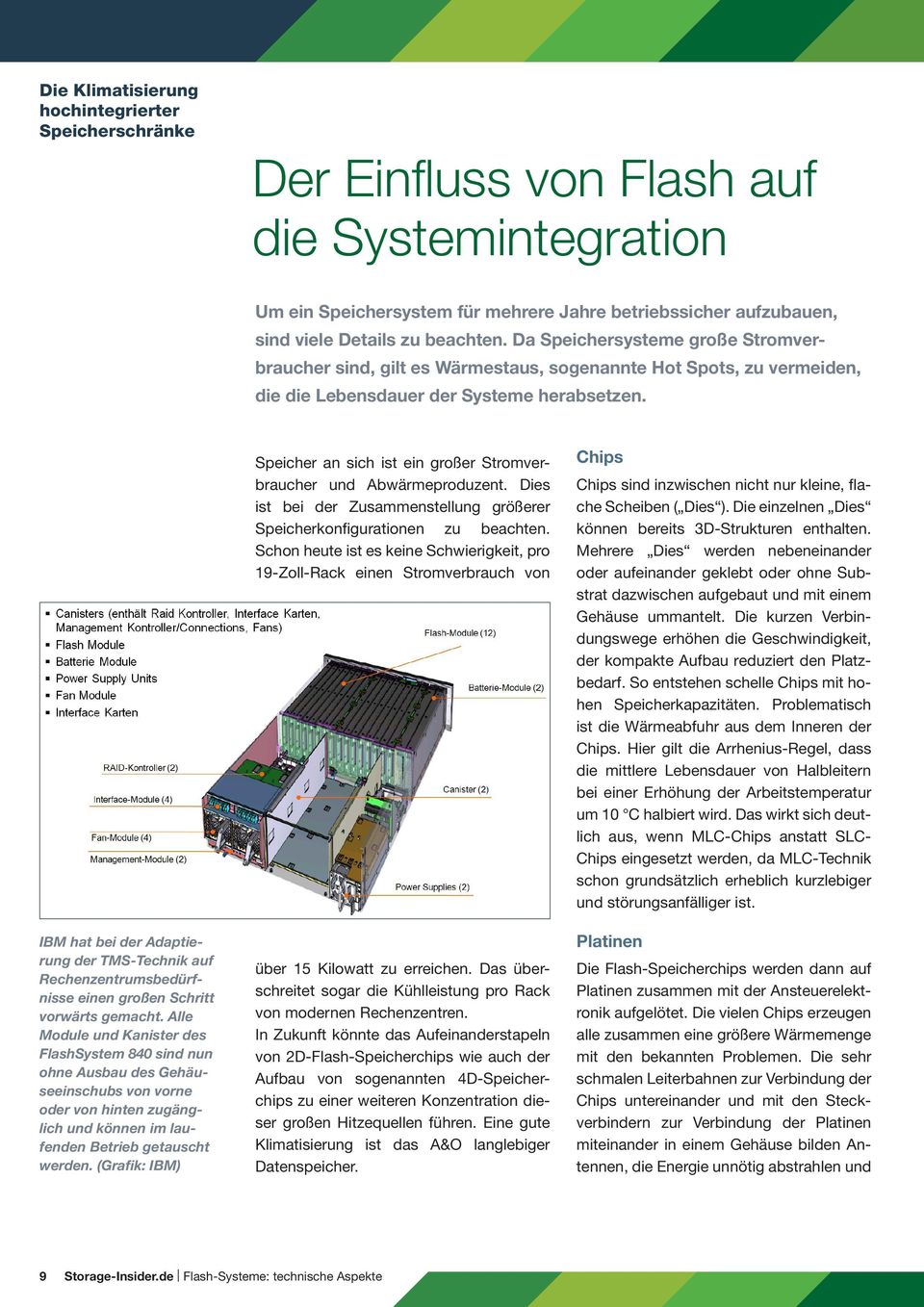 IBM hat bei der Adaptierung der TMS-Technik auf Rechenzentrumsbedürfnisse einen großen Schritt vorwärts gemacht.