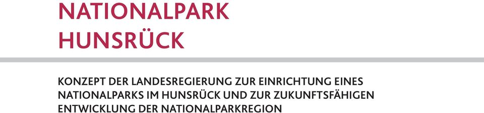 NATIONALPARKS IM HUNSRÜCK UND ZUR