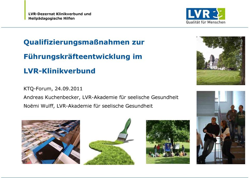 LVR-Klinikverbund KTQ-Forum, 24.09.