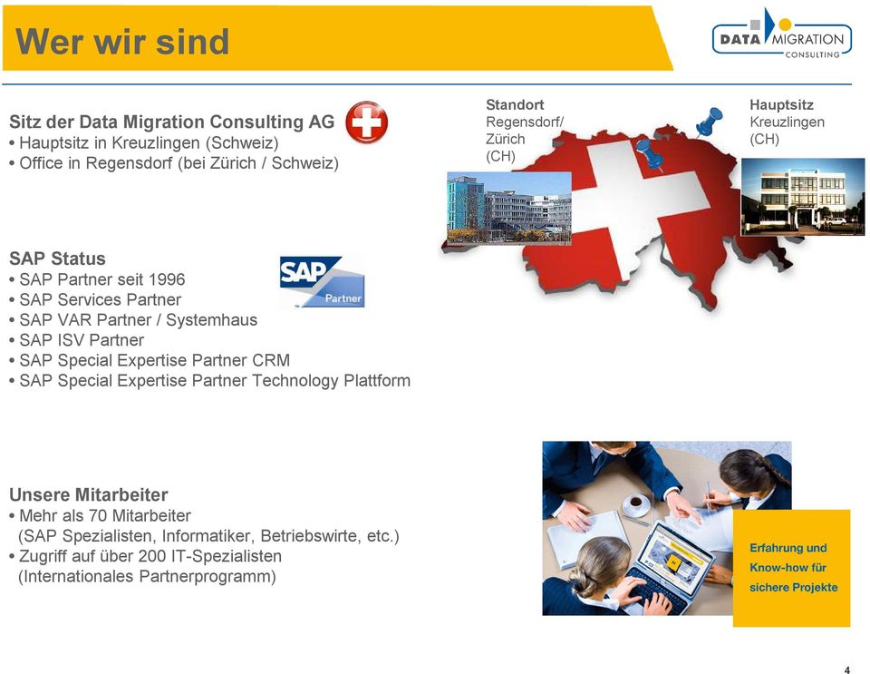 Systemhaus SAP ISV Partner SAP Special Expertise Partner CRM SAP Special Expertise Partner Technology Plattform Unsere Mitarbeiter Mehr