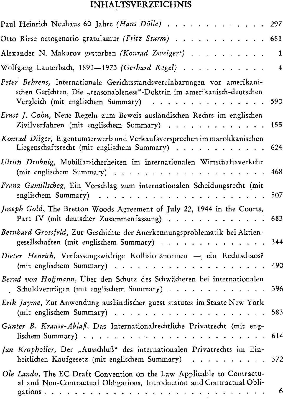 reasonableness"-doktrin im amerikanisch-deutschen Vergleich (mit englischem Summary) 590 Ernst ].