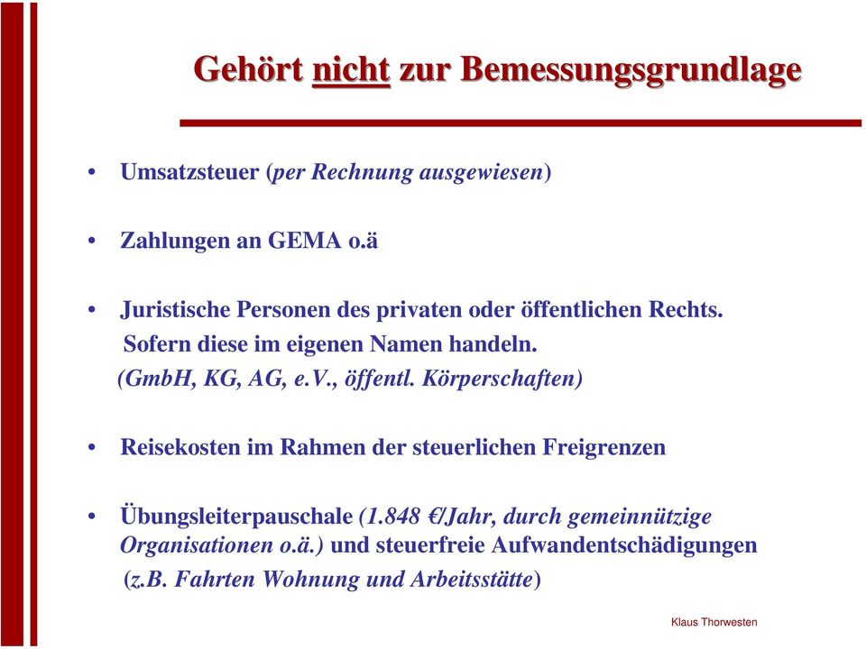 (GmbH, KG, AG, e.v., öffentl.
