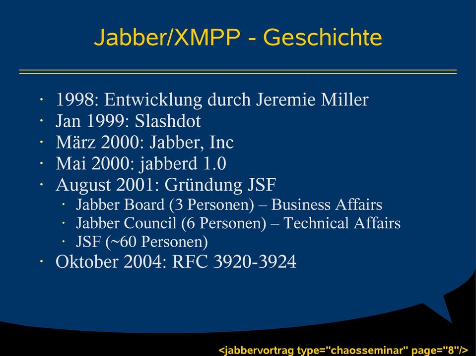 2000: jabberd 1.