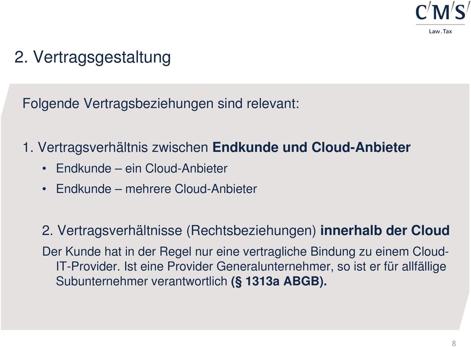 Cloud-Anbieter 2.