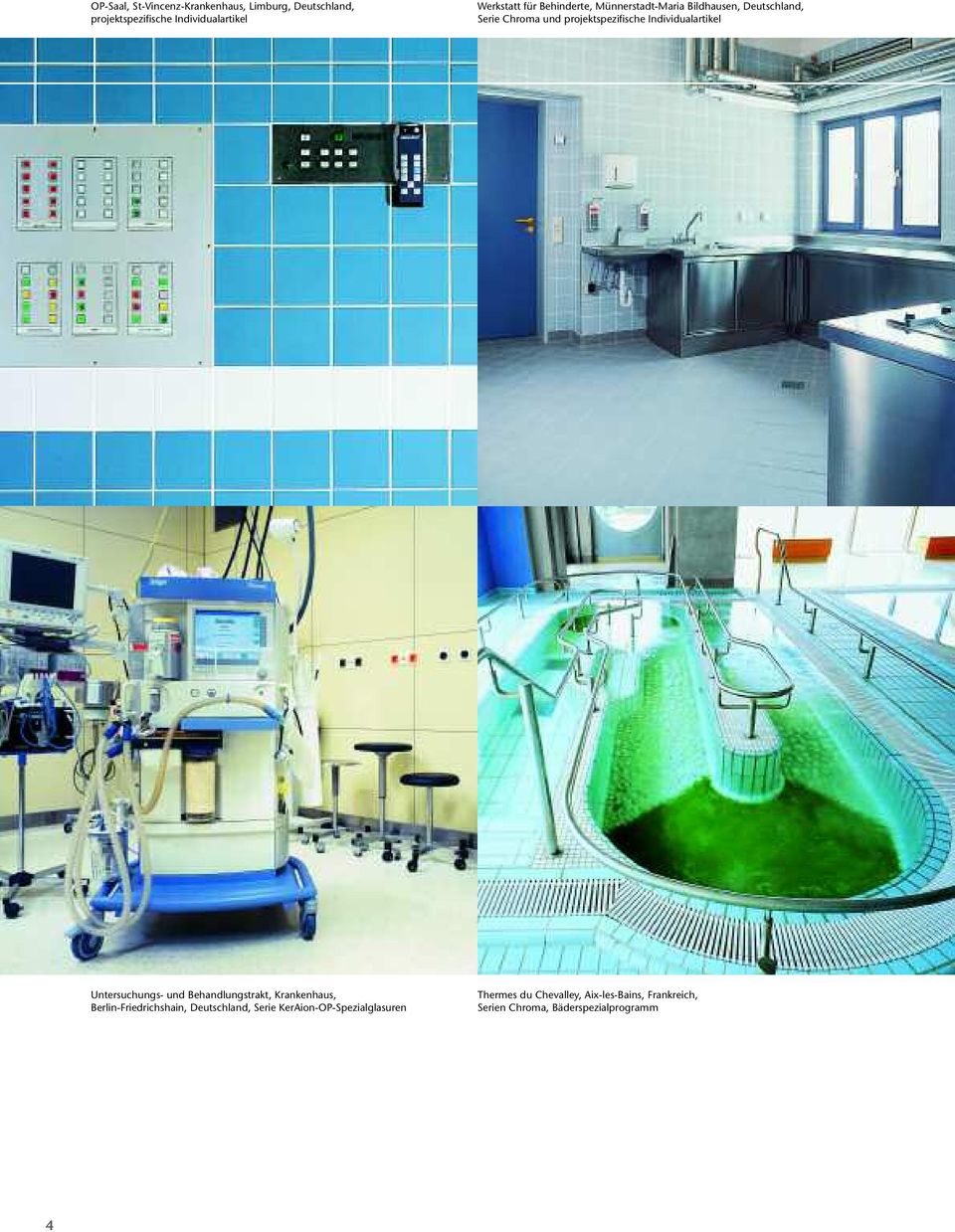 Individualartikel Untersuchungs- und Behandlungstrakt, Krankenhaus, Berlin-Friedrichshain, Deutschland,