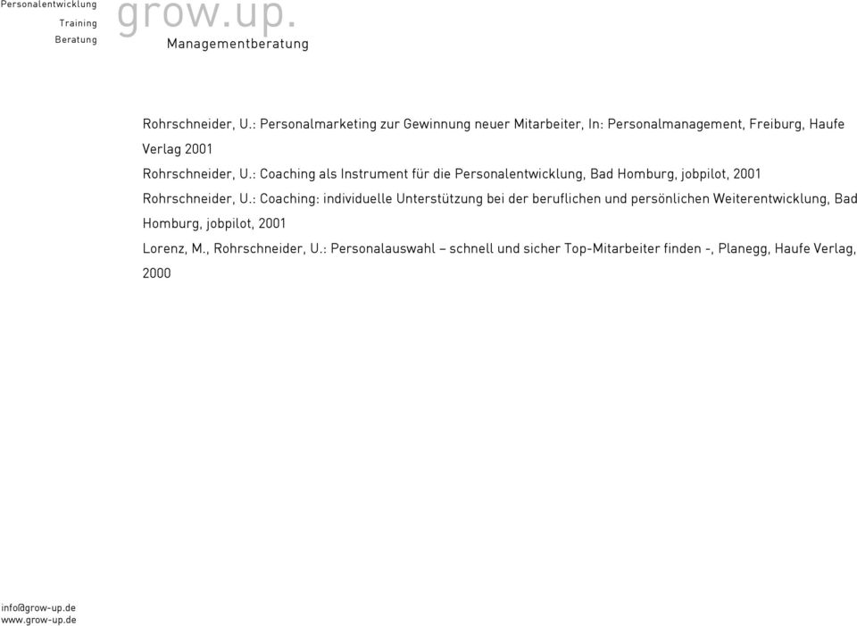 Instrument für die Personalentwicklung, Bad Homburg, jobpilot, 2001 : Coaching: individuelle Unterstützung bei der