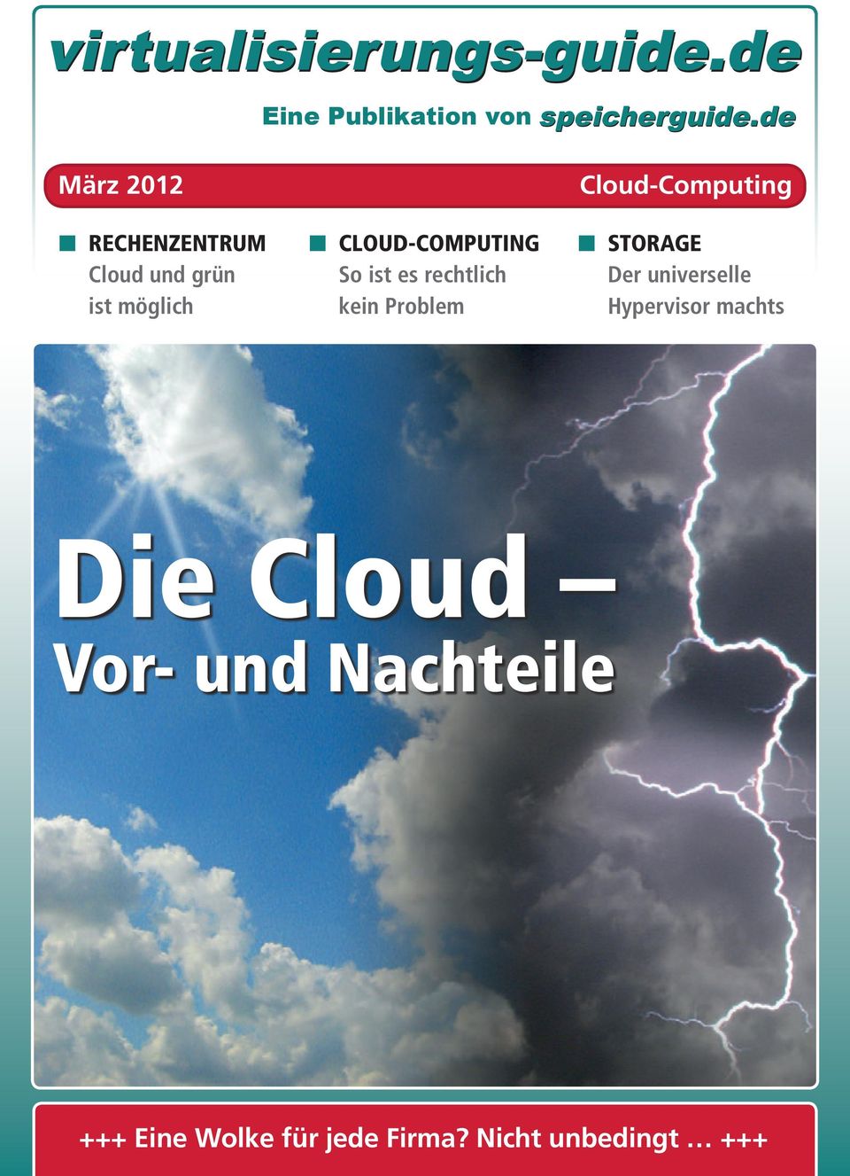 de L CLOUD-COMPUTING L STORAGE So ist es rechtlich Der universelle kein Problem