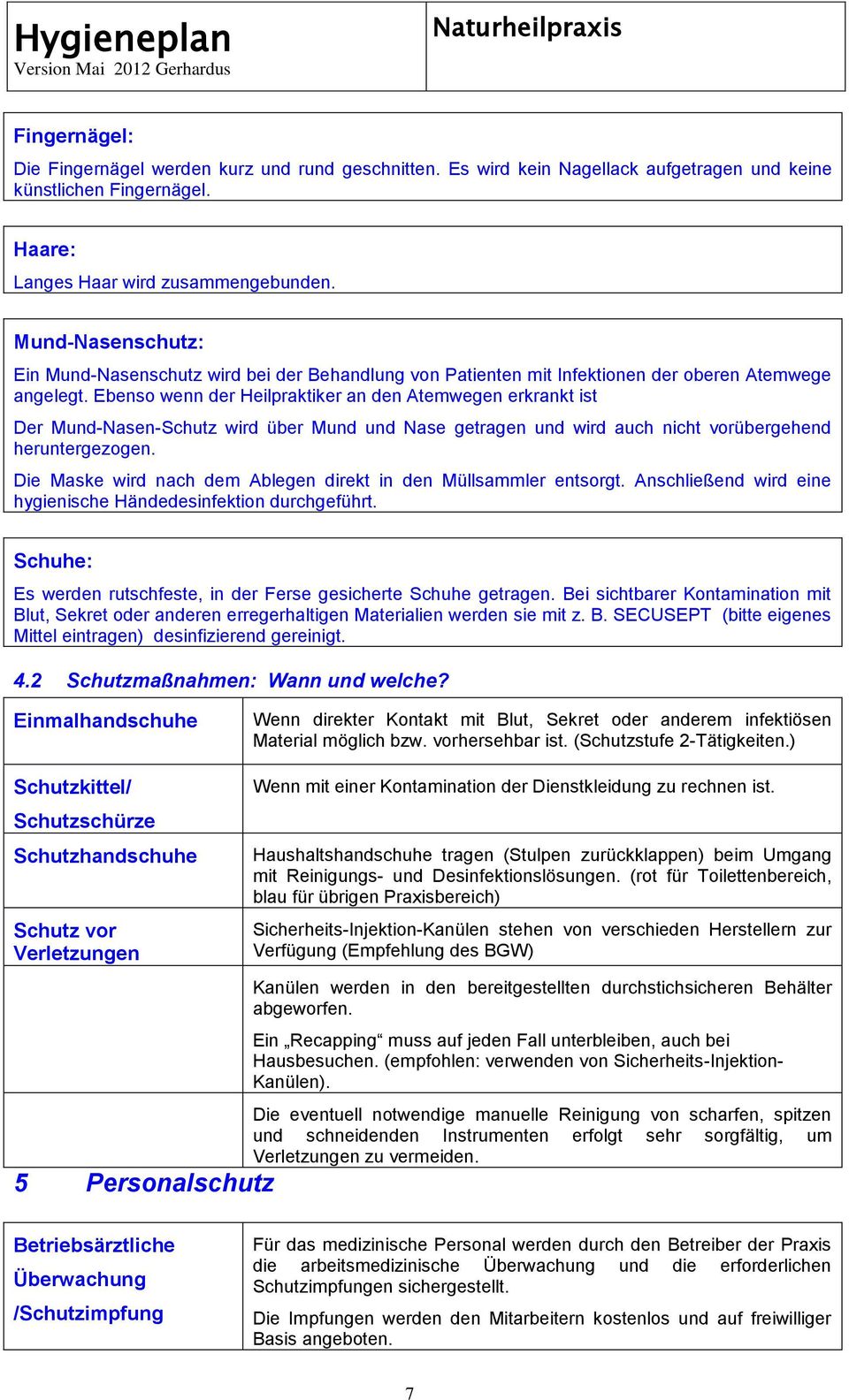 Ebenso wenn der Heilpraktiker an den Atemwegen erkrankt ist Der Mund-Nasen-Schutz wird über Mund und Nase getragen und wird auch nicht vorübergehend heruntergezogen.