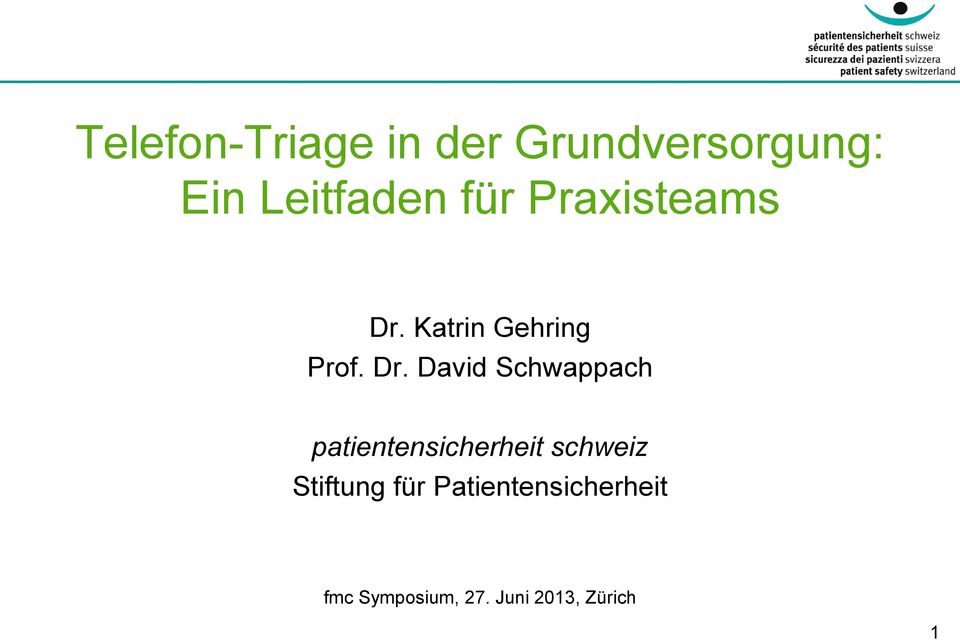 Katrin Gehring Prof. Dr.
