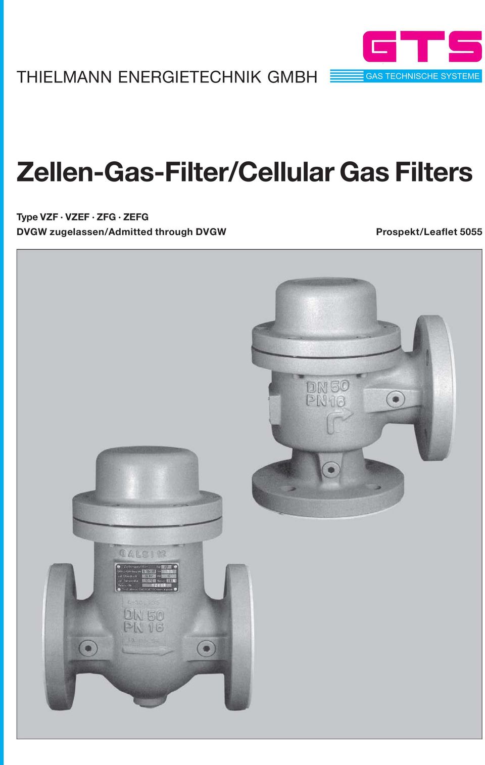 Zellen-Gas-Filter/Cellular Gas Filters Type