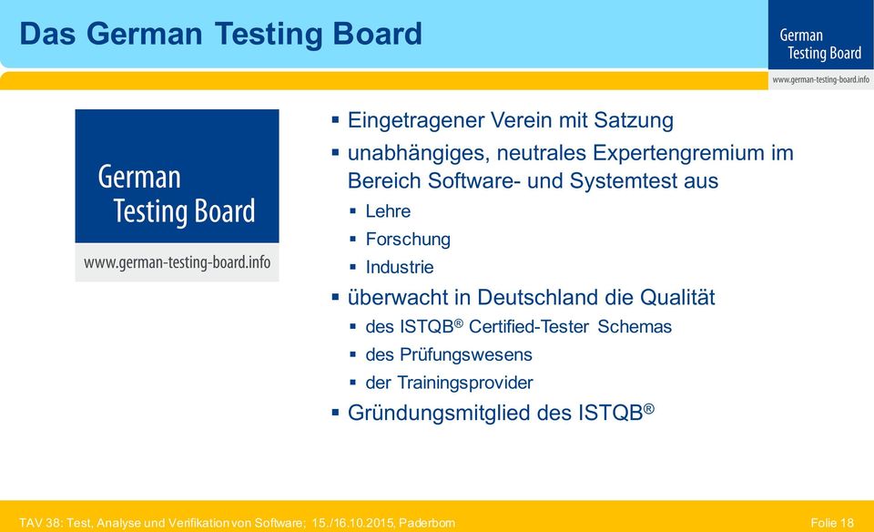 Forschung Industrie überwacht in Deutschland die Qualität des ISTQB